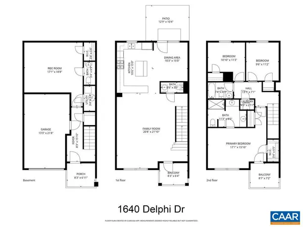 $500,000 | 1640 Delphi Drive, Charlottesville, VA 22911