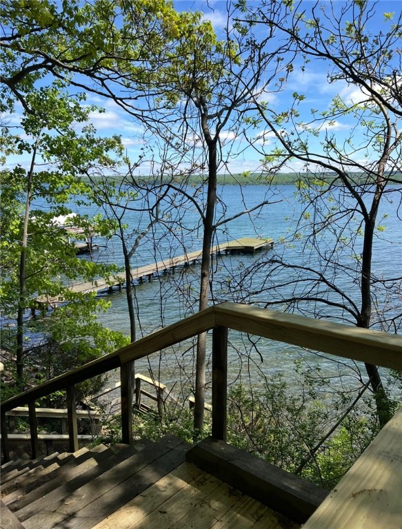 1677 Long Point Beach Road Torrey, NY 14527 - Photo 23 of 42 New stairs to beach and lower cottage are wide, lo