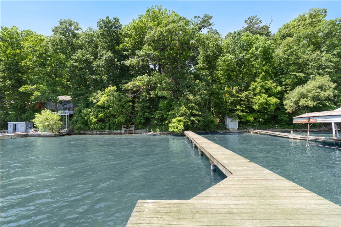 1677 Long Point Beach Road Torrey, NY 14527 - Photo 38 of 42 Beautiful permanent dock.
