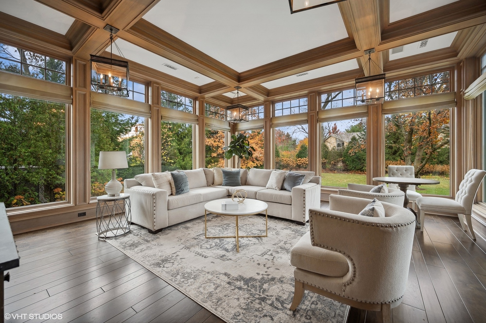 931 Sunset Road Winnetka, IL 60093 - Photo 20 of 42 a living room with furniture and a large window