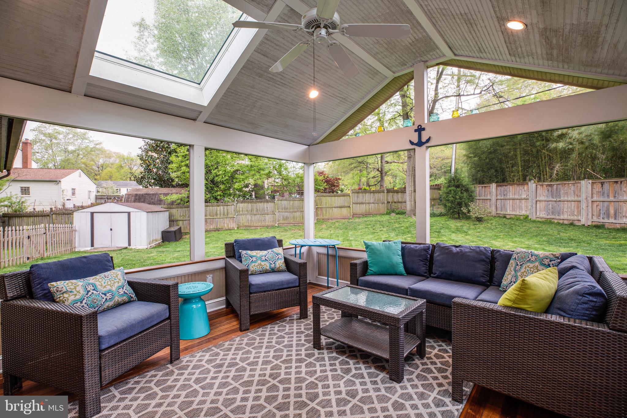 4442 Flintstone Road Alexandria, VA 22306 - Photo 30 of 38 Screened-in sunroom