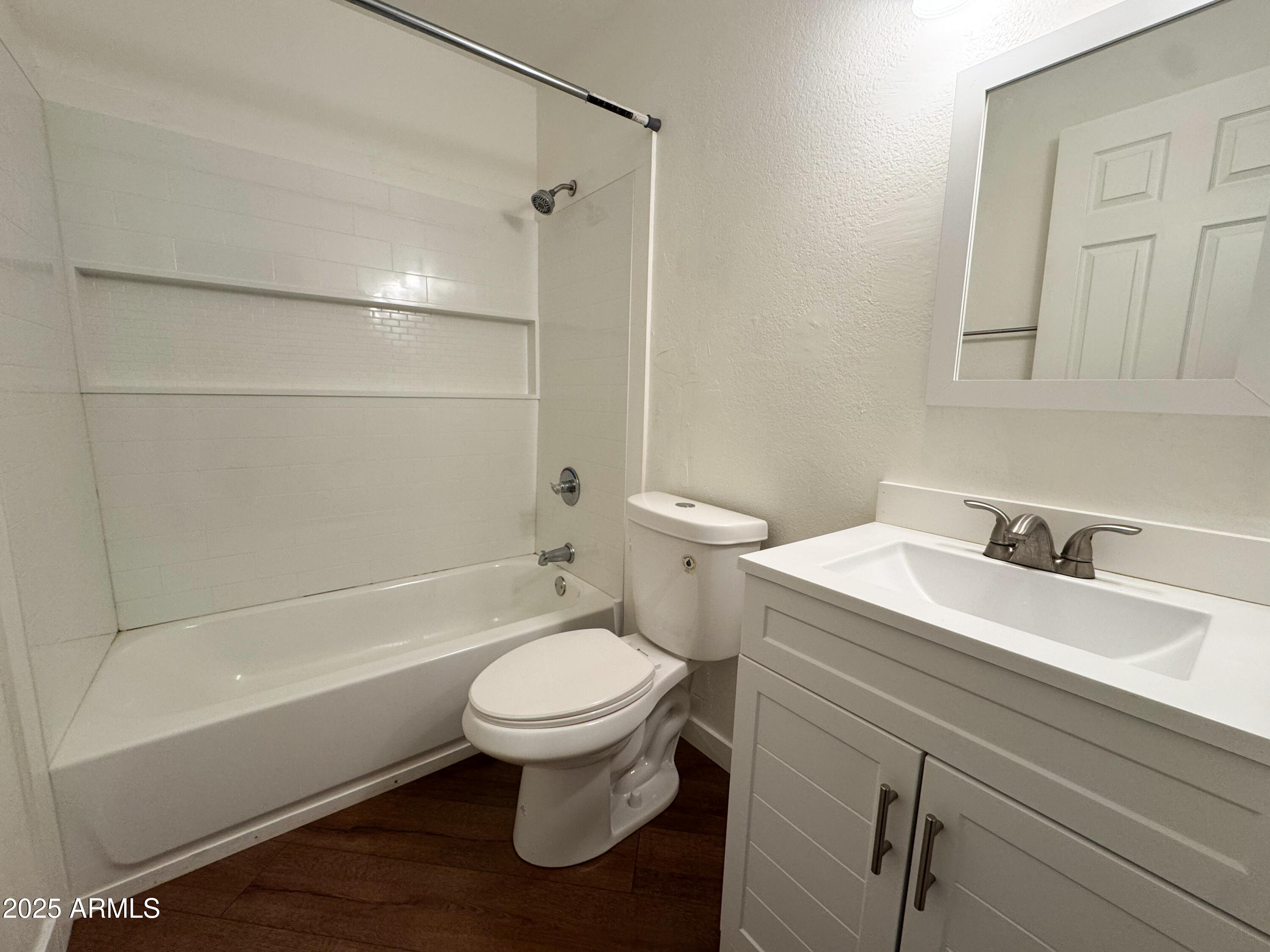 10215 North 8th Avenue, Unit 1 Phoenix, AZ 85021 - Photo 13 of 21 a bathroom with a sink toilet and shower