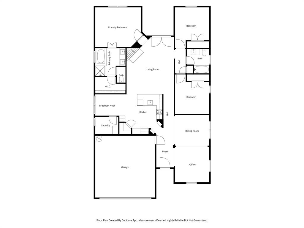 813 Chase Circle Hurst, TX 76053 - Photo 40 of 40 a picture of a bathroom with mirror