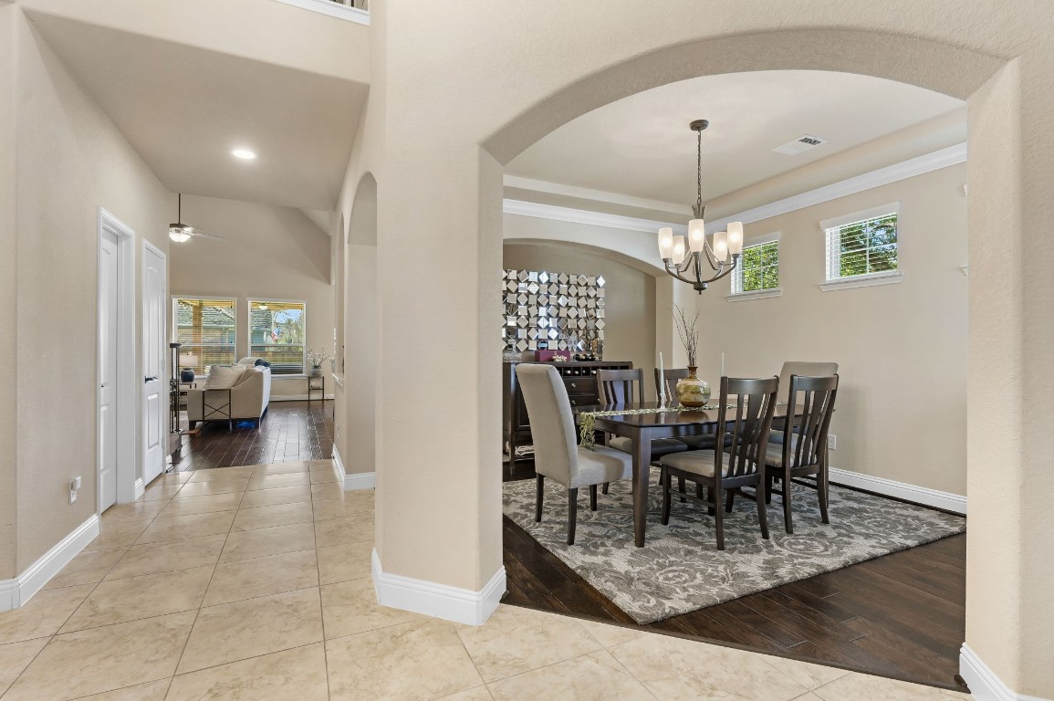 10 Waterfall Way The Woodlands, TX 77375 - Photo 11 of 45 a view of a dining room with furniture