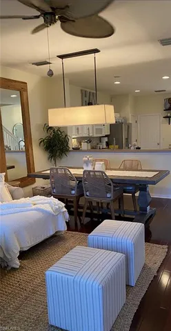 a bedroom with two beds and painted walls