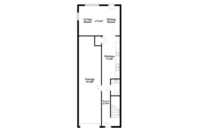 a picture of a floor plan