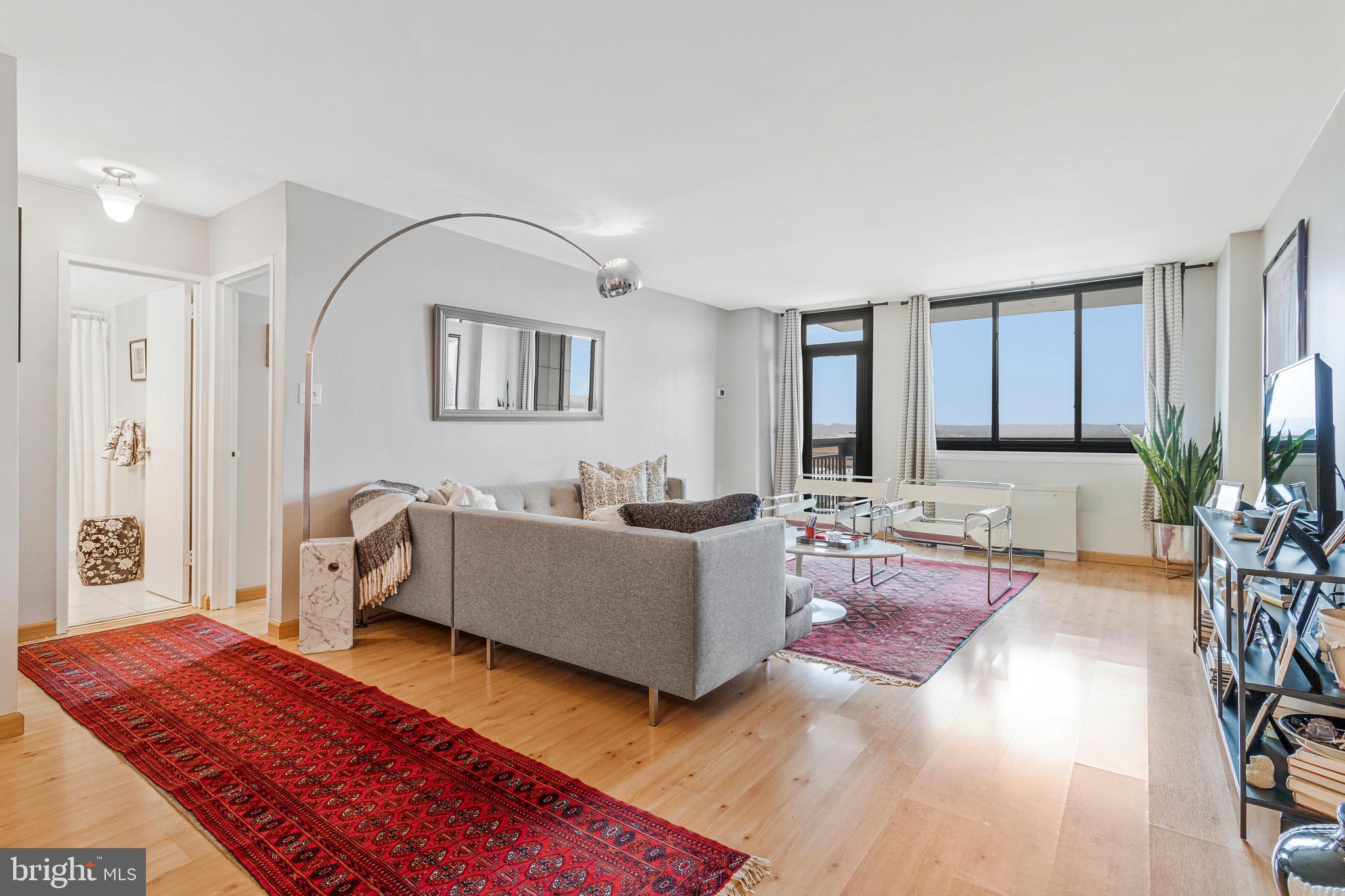 801 North Pitt Street, Unit 1006 Alexandria, VA 22314 - Photo 7 of 30 Door leads to private balcony