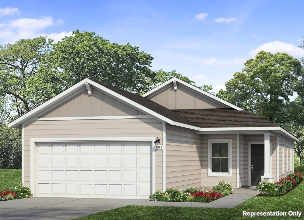 108 Summer Drive Elgin, TX 78621 - Photo 2 of 35 a front view of a house with a yard