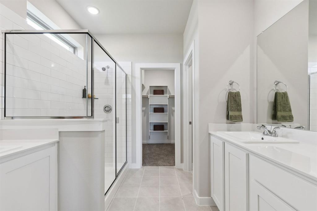 1855 Balfour Bend Forney, TX 75126 - Photo 14 of 28 Primary Bathroom in the Magnolia home plan by Trophy Signature Homes – REPRESENTATIVE PHOTO