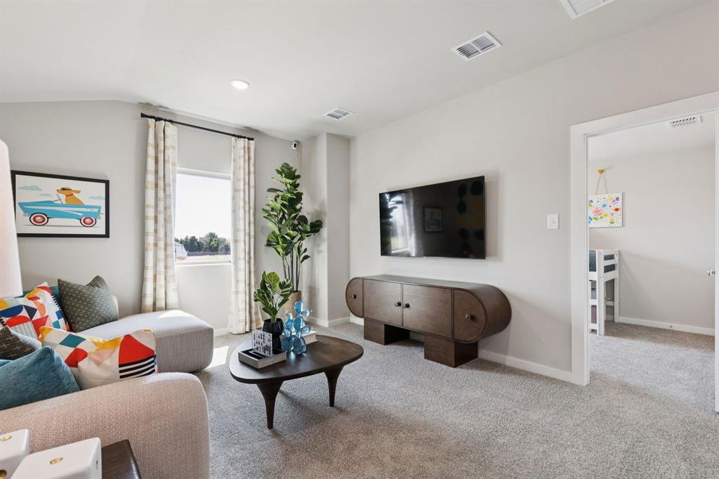 1855 Balfour Bend Forney, TX 75126 - Photo 18 of 28 Game Room in the Magnolia home plan by Trophy Signature Homes – REPRESENTATIVE PHOTO