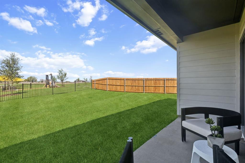 1855 Balfour Bend Forney, TX 75126 - Photo 26 of 28 Patio in the Magnolia home plan by Trophy Signature Homes – REPRESENTATIVE PHOTO