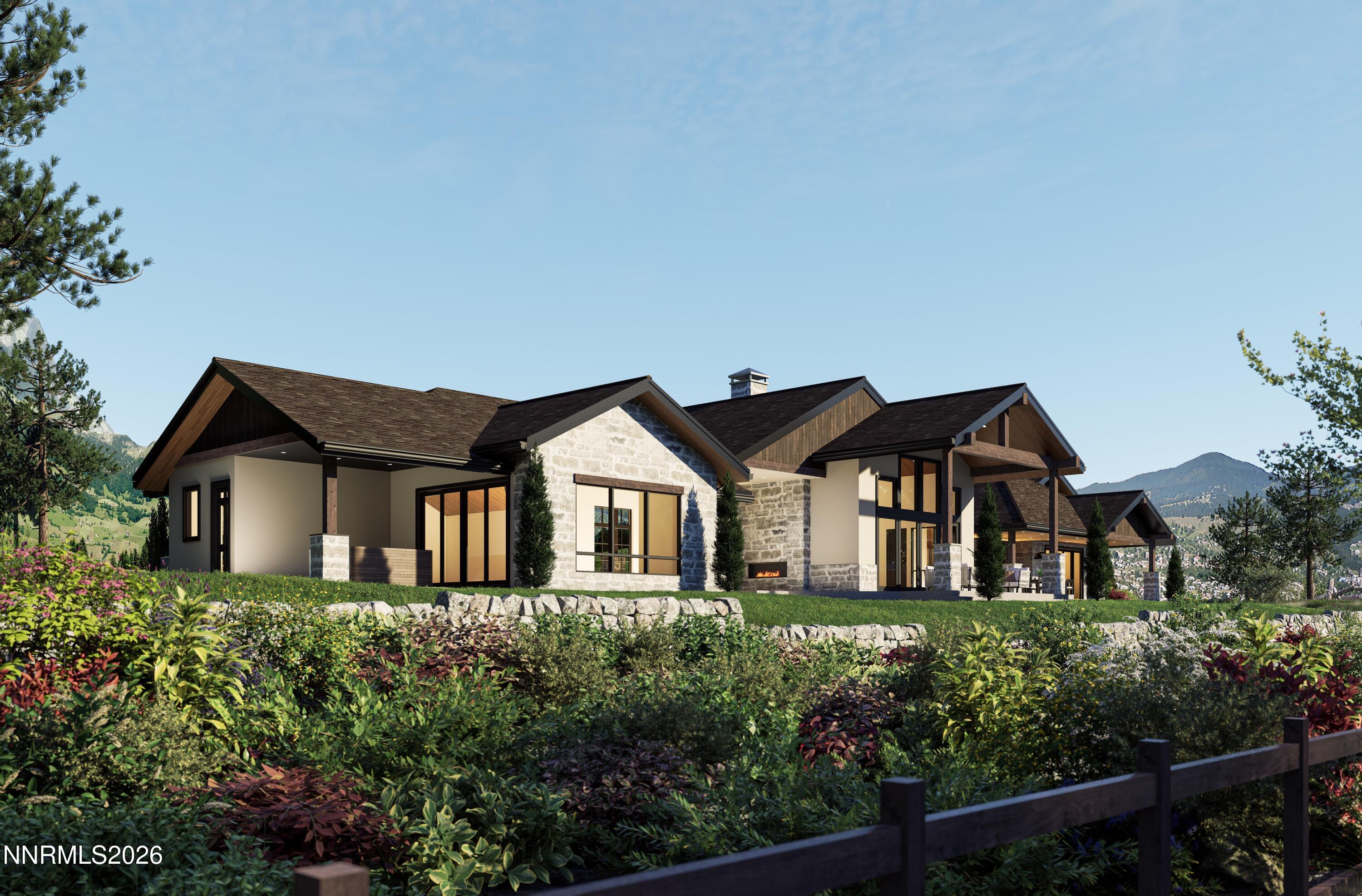 301 Five Creek Road Gardnerville, NV 89460 - Photo 2 of 40 Back Render