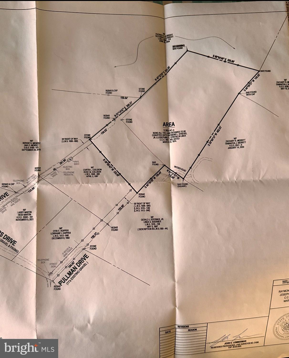 Pullman Drive Manchester, MD 21102 - Photo 4 of 4 Lot Survey