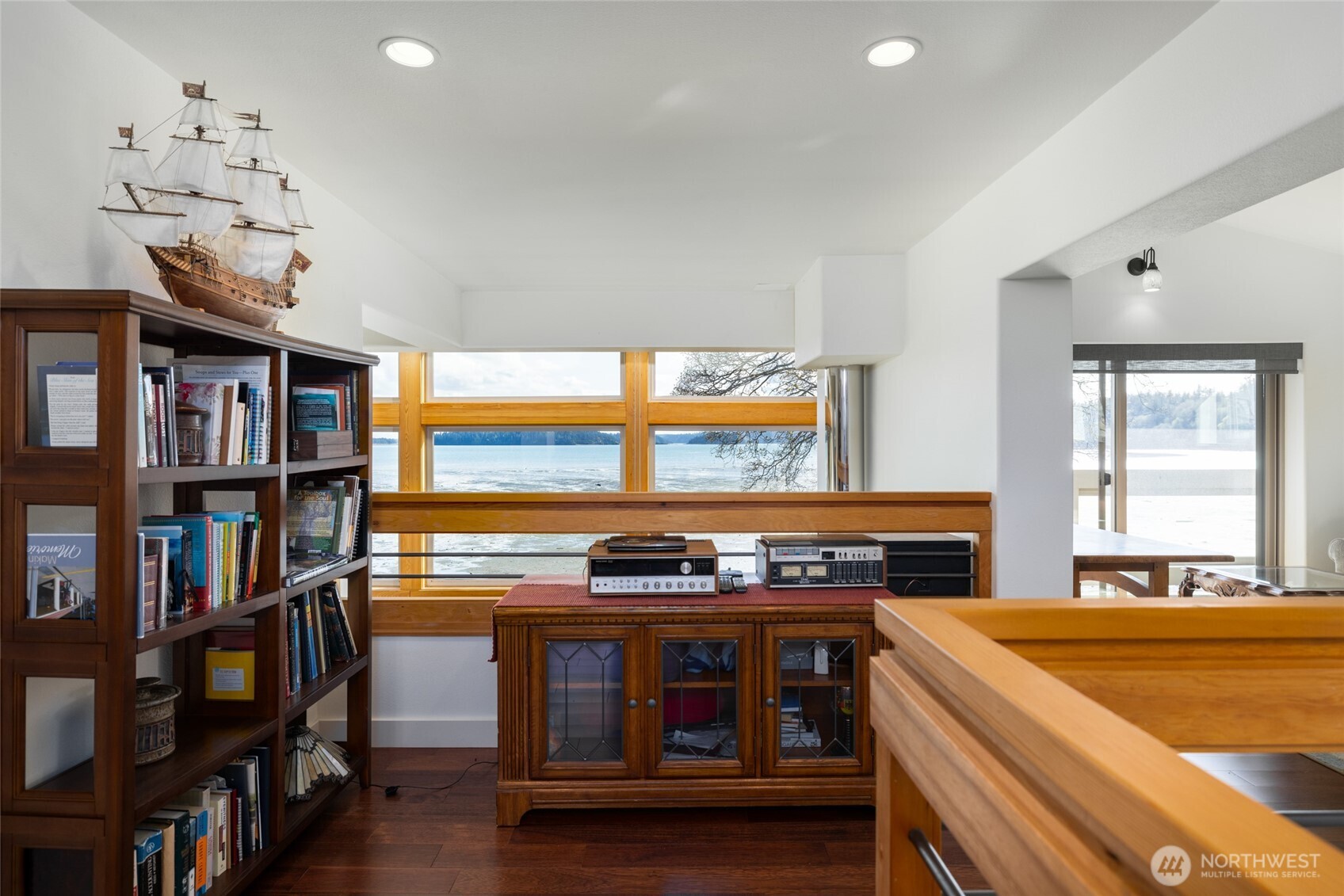 13207 Satterlee Road Anacortes, WA 98221 - Photo 25 of 40 a kitchen with a stove and cabinets