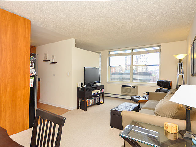 3033 North Sheridan Road, Unit 708 Chicago, IL 60657 - Photo 3 of 8 a living room with furniture and a flat screen tv