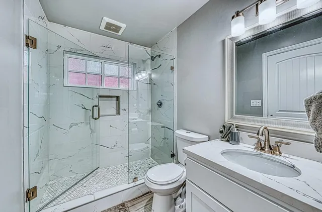 a view of a city from a balcony