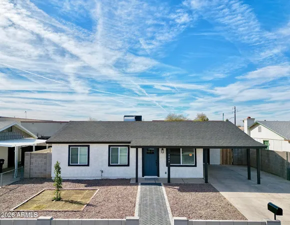 front view of a house