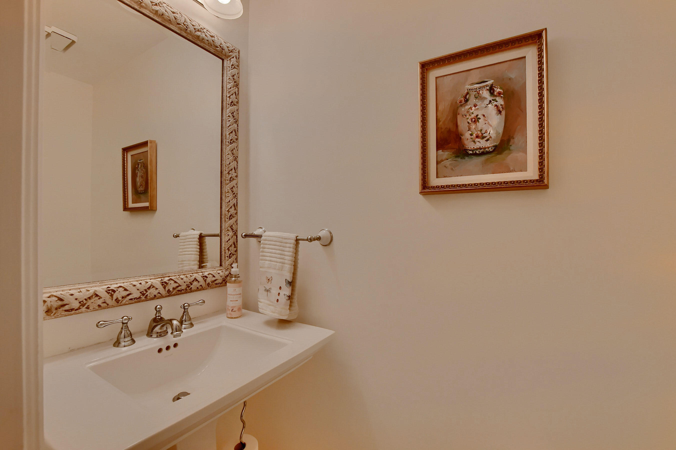 2845 Northwest 42nd Street Boca Raton, FL 33434 - Photo 28 of 60 a bathroom with a sink and a mirror