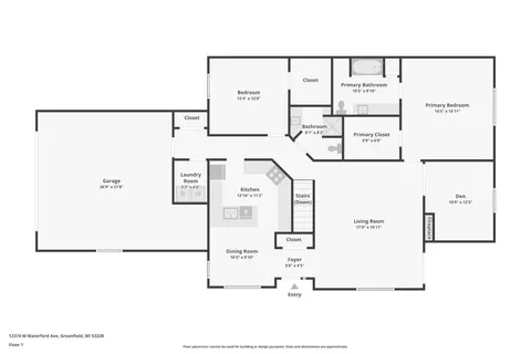 $395,000 | 12374 West Waterford Avenue, Greenfield, WI 53228