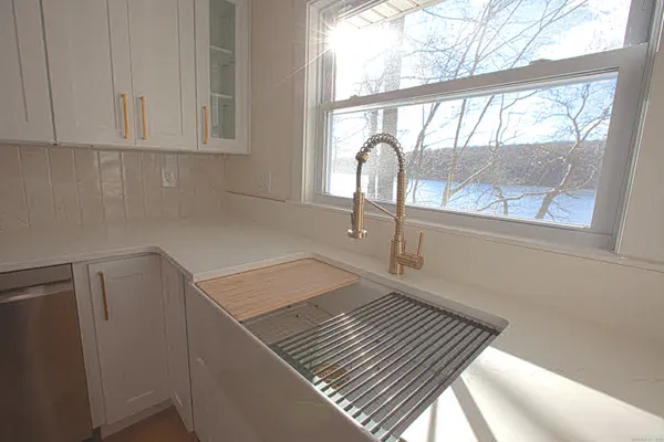 a view of under a window