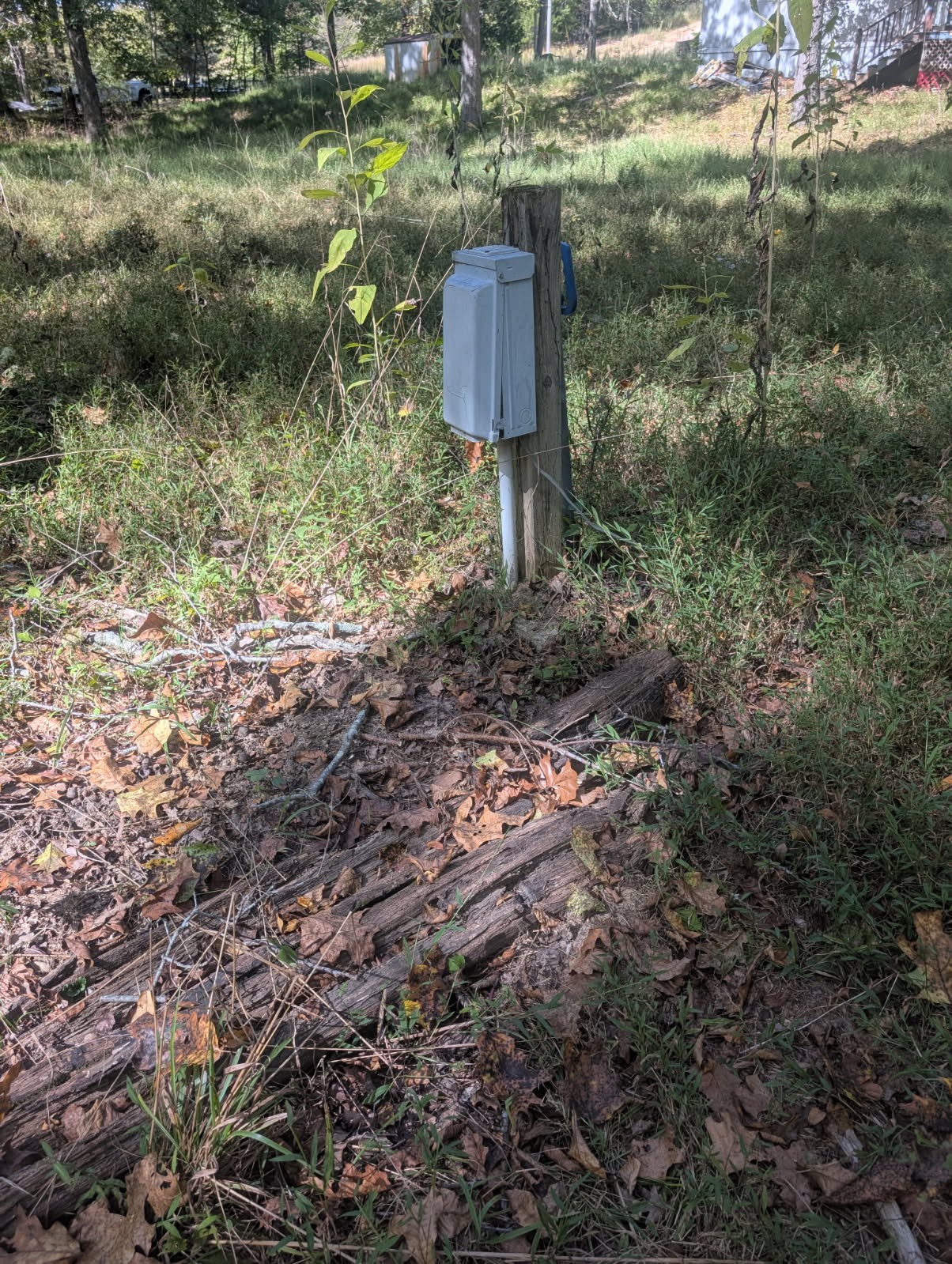 2775 North Hurricane Creek Road McEwen, TN 37101 - Photo 5 of 6 a backyard of a house with lots of green space and fog