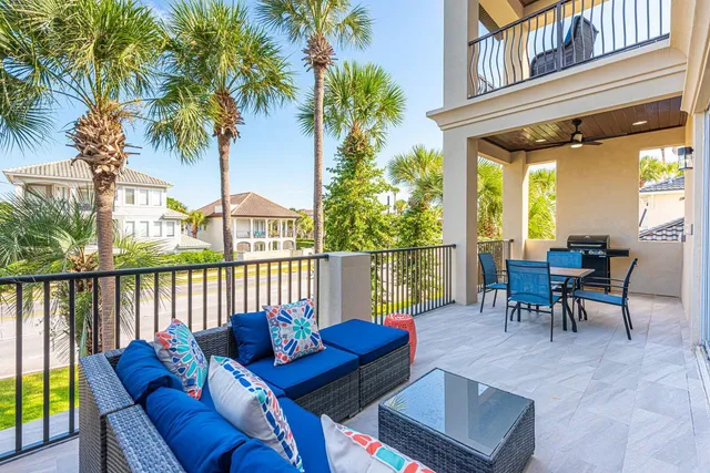 a bed room with a bed and a couch