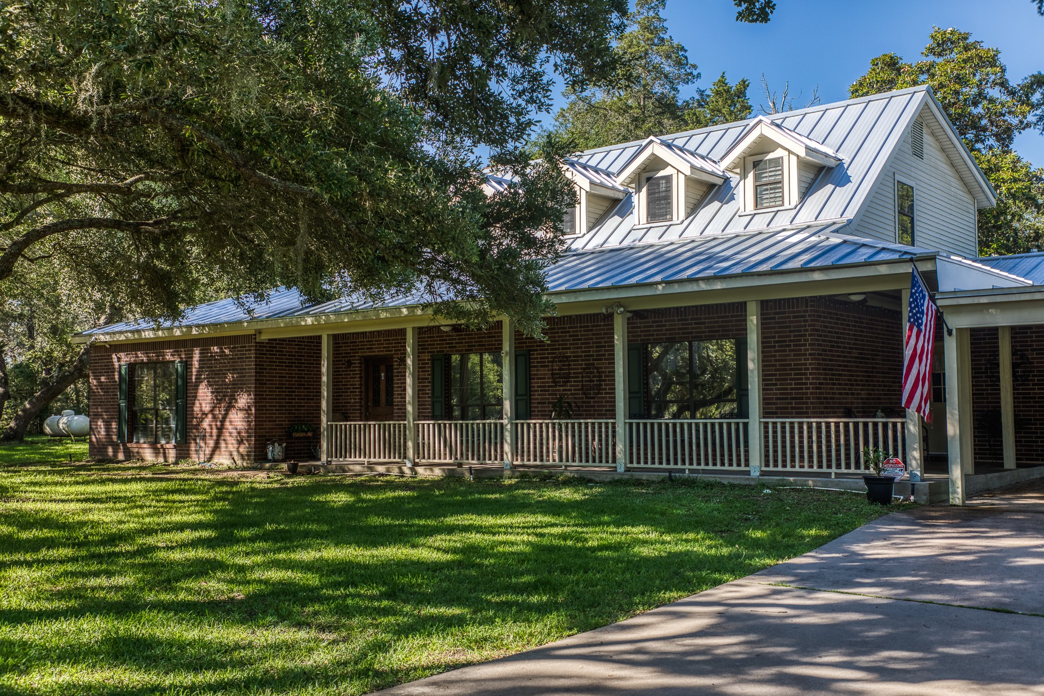 1017 Allen Road Cat Spring, TX 78933 - Photo 6 of 47 a front view of a house with a yard