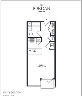 $2,100 | 75 Jordan Avenue, Unit 406, Jersey City, NJ 07306