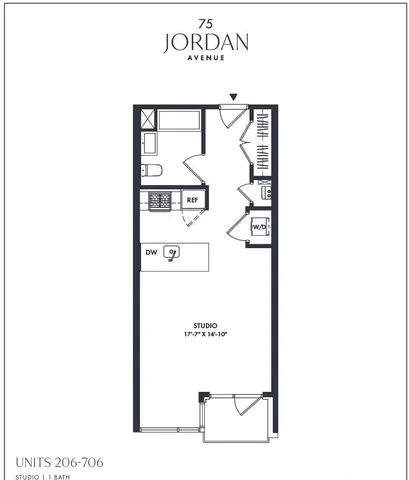 $2,100 | 75 Jordan Avenue, Unit 406, Jersey City, NJ 07306