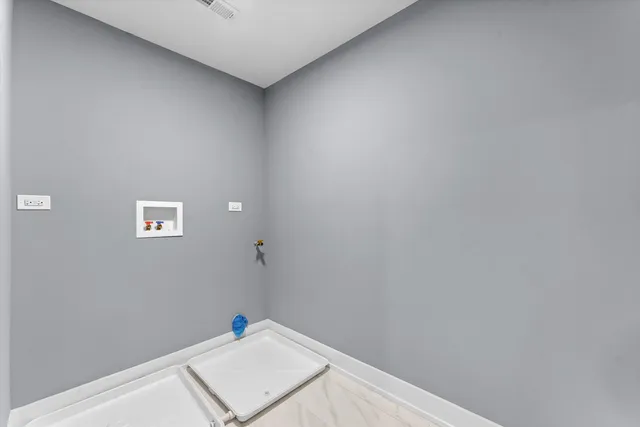 a view of small space with closet