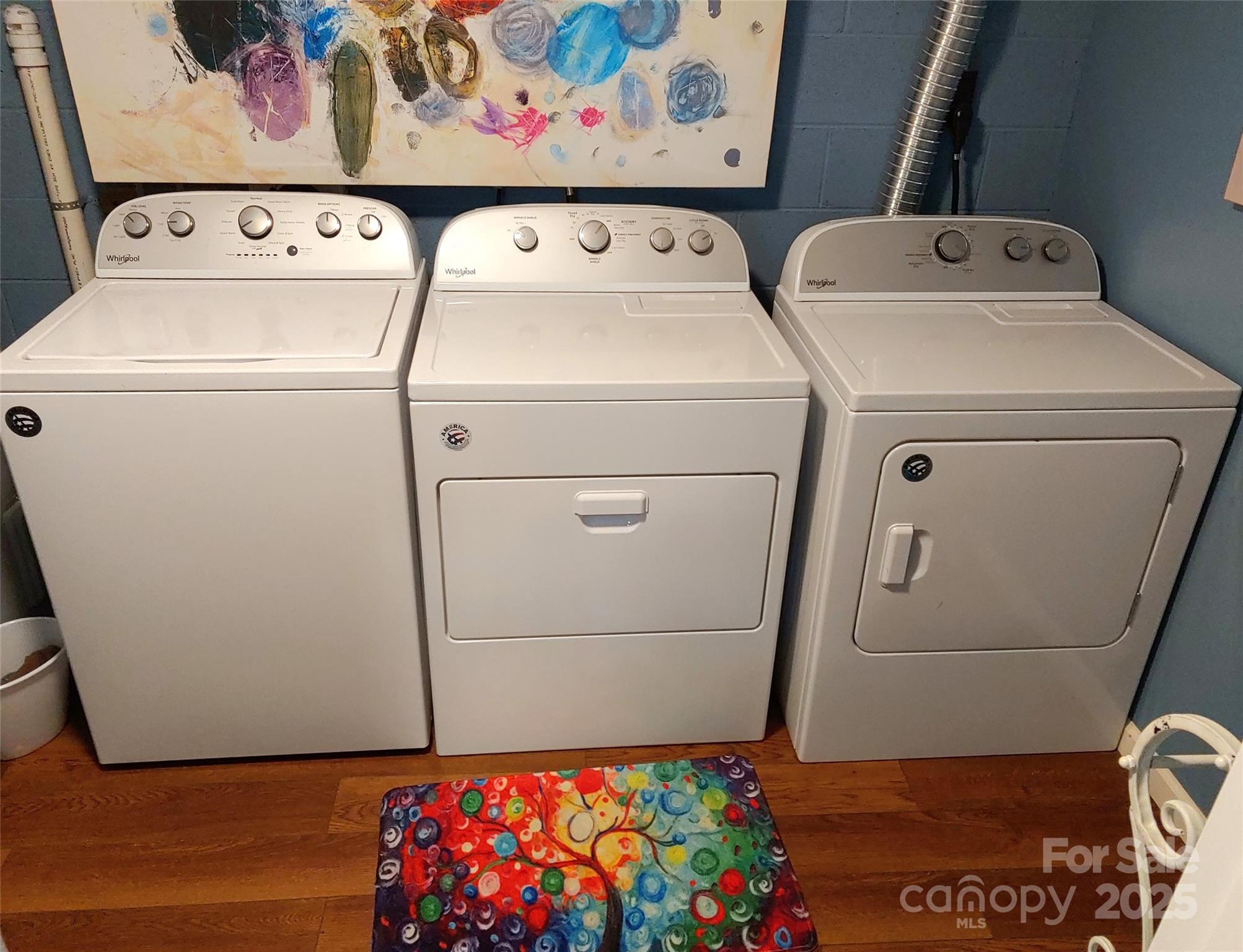 48 Buck Ridge Road Fairview, NC 28730 - Photo 26 of 38 a utility room with dryer and washer