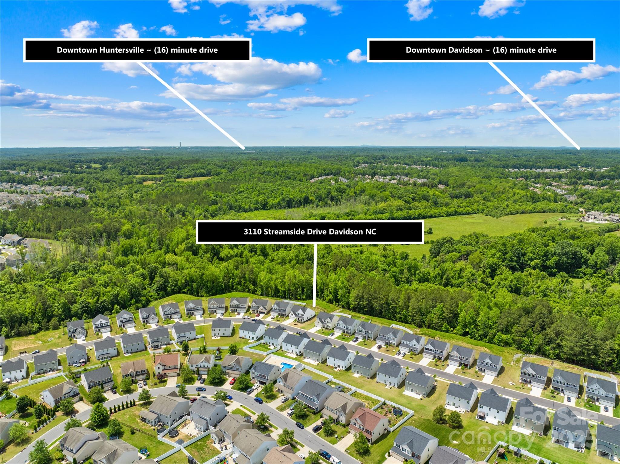 3110 Streamside Drive Davidson, NC 28036 - Photo 34 of 39 a view of a back yard