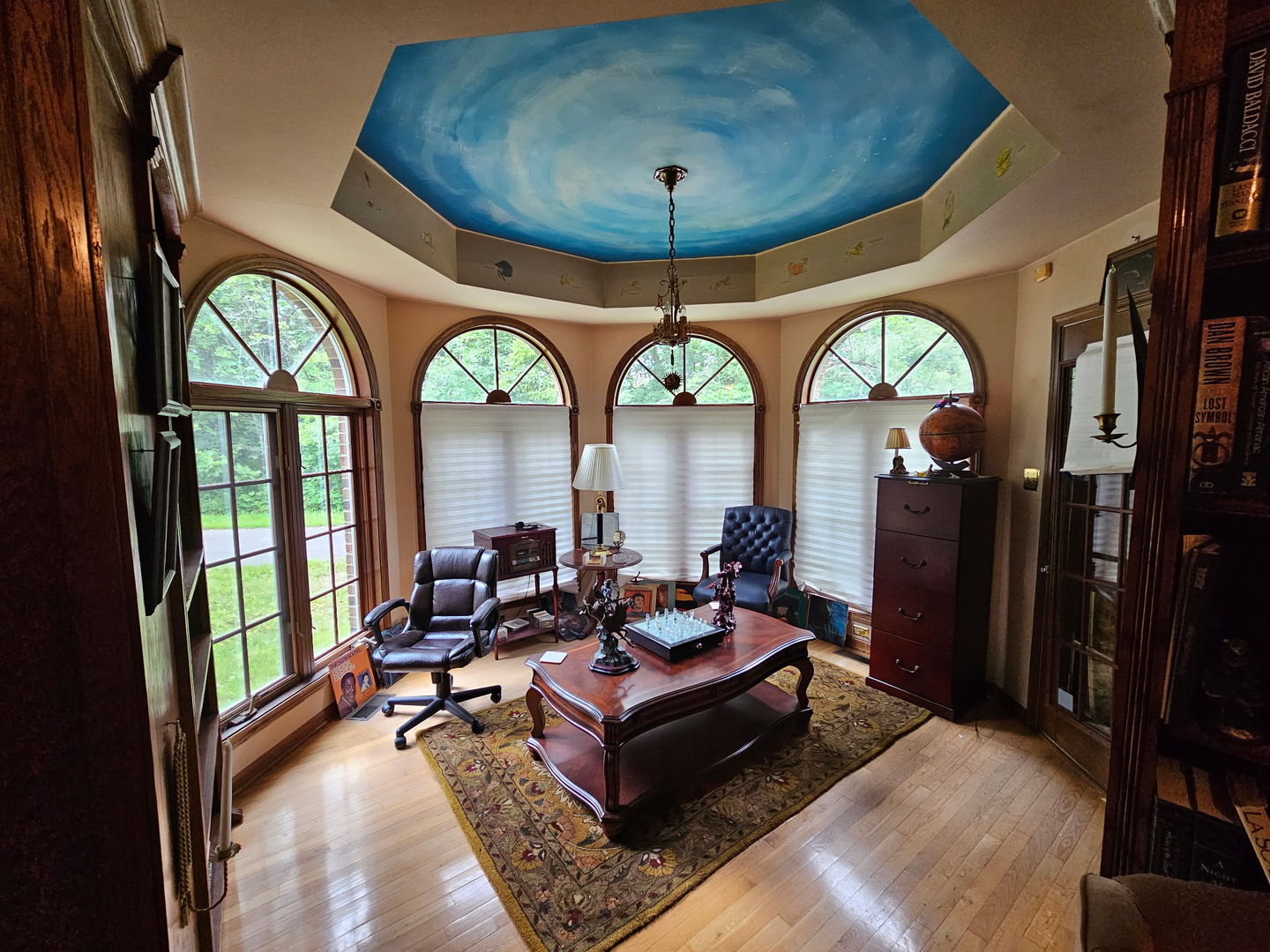 22775 Sherman Road Steger, IL 60475 - Photo 12 of 23 a living room with furniture a fireplace and a large window