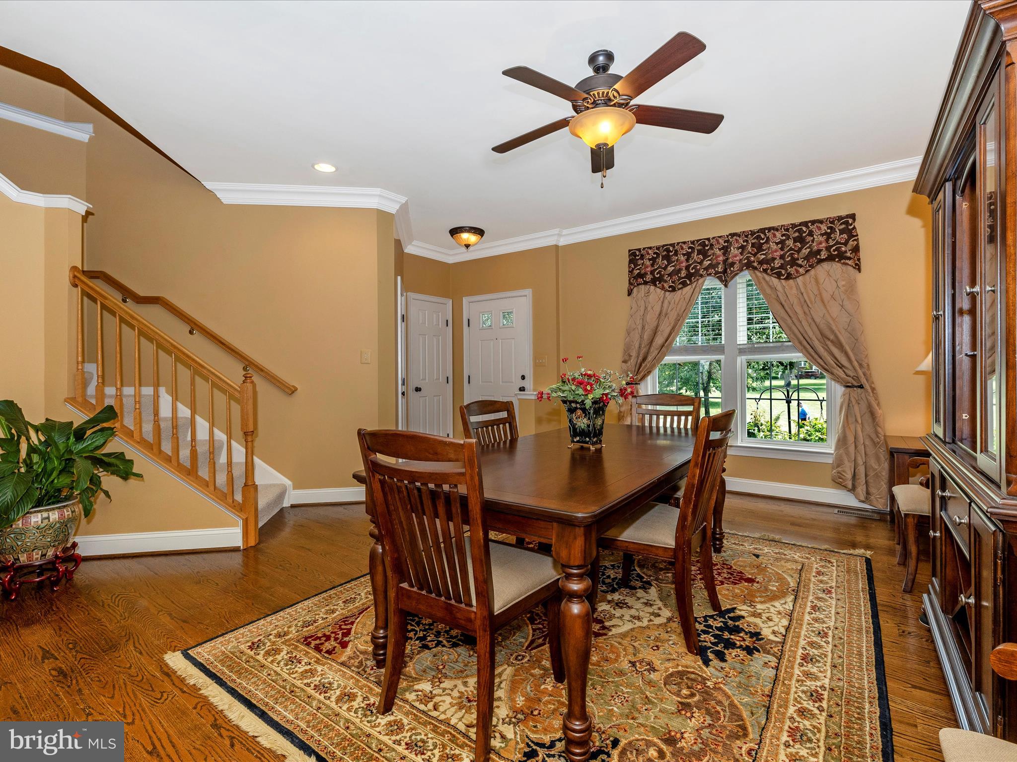 1731 Derrs Square West Frederick, MD 21701 - Photo 8 of 53 Hardwood & crown molding throughout the main level