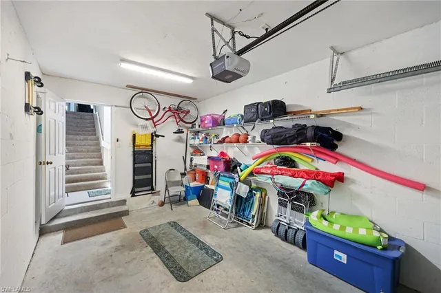 a view of a patio with swimming pool