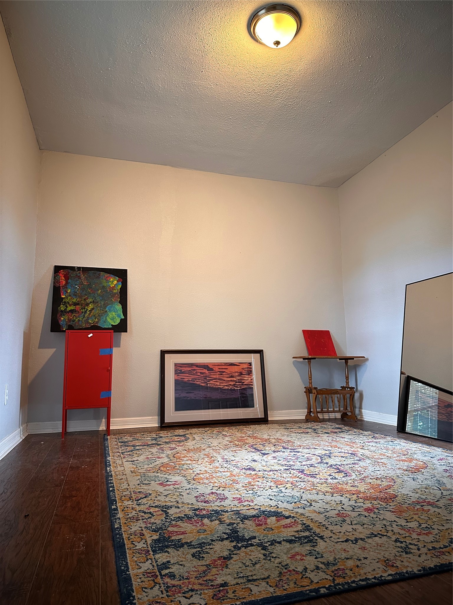 4802 Eppes Street Houston, TX 77021 - Photo 20 of 34 a bedroom with furniture and wooden floor