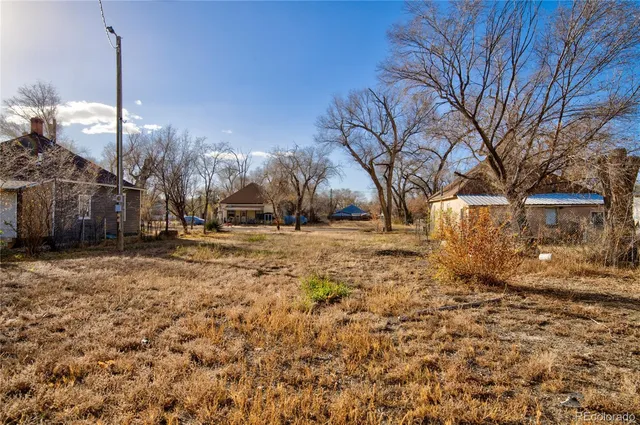 a view of road with snow
