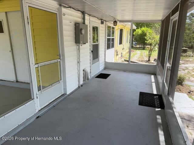 6848 Treehaven Drive Spring Hill, FL 34606 - Photo 25 of 34 Spacious screened porch