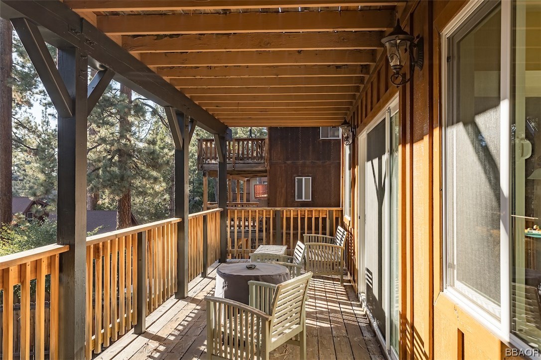 738 Silver Tip Drive Big Bear Lake, CA 92315 - Photo 27 of 30 a view of porch with furniture