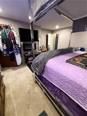 a room with furniture