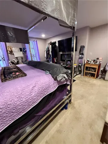 a room with gym equipment