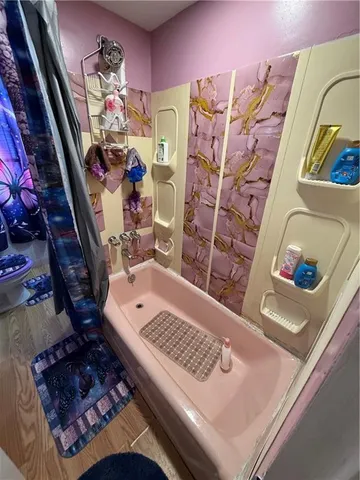 a view of an entryway with a window