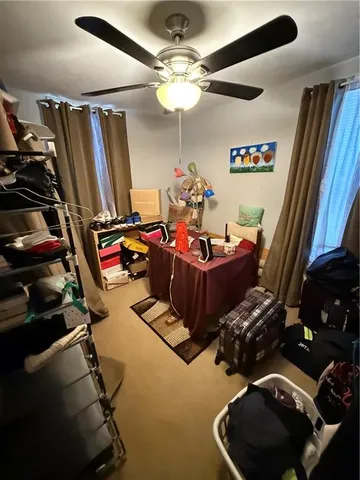 a room with furniture