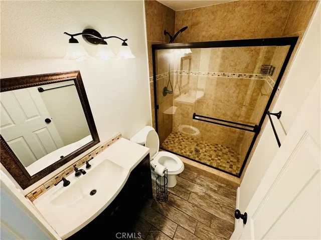 a view of wooden floor