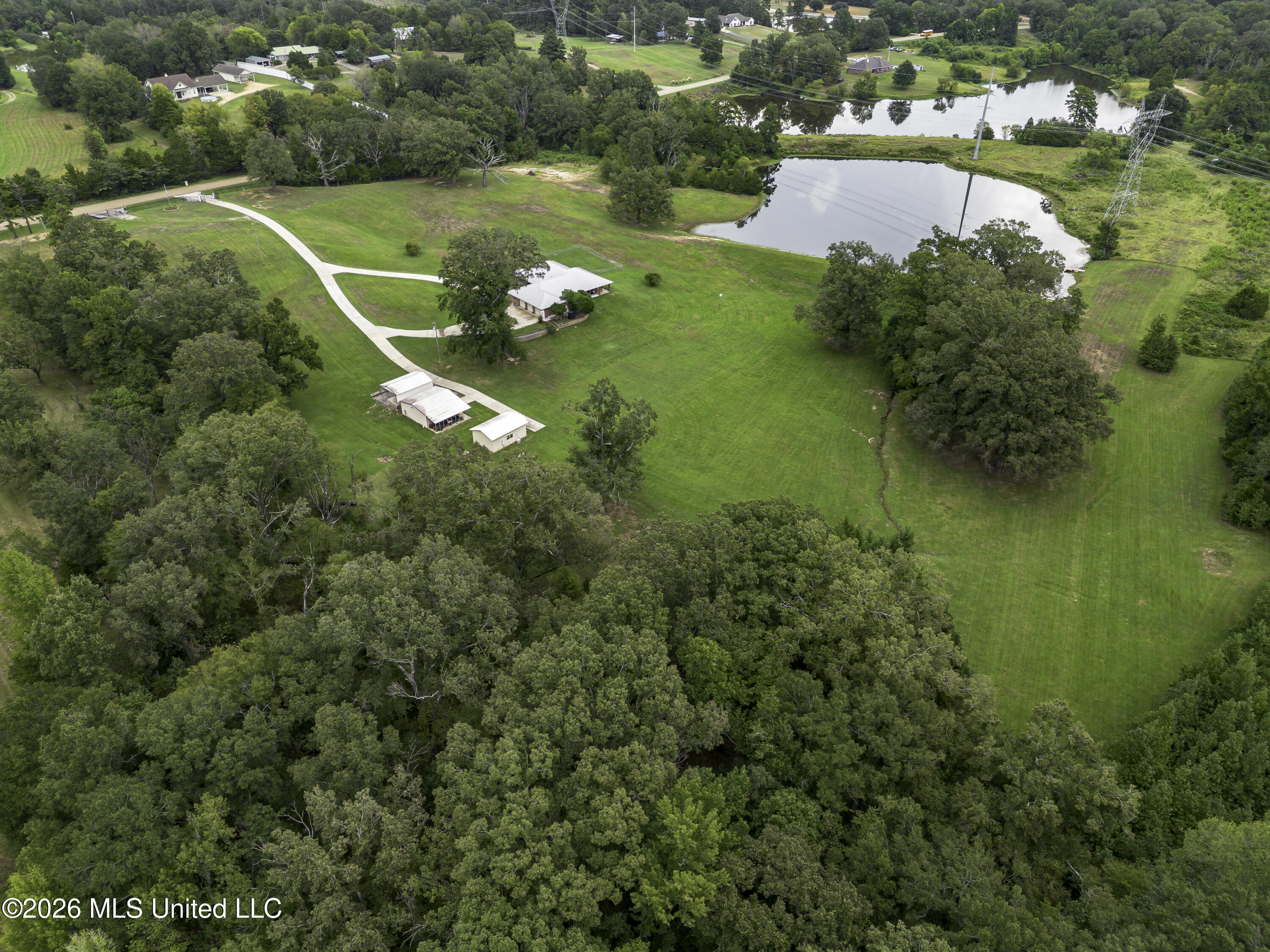 2865 7 Springs Road Raymond, MS 39154 - Photo 86 of 103 2865 Seven Springs Rd Drone-0056