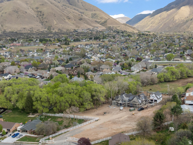 1544 East 1200 S Street Springville, UT 84663 - Photo 21 of 21 Aerial view of residential area featuring a mountainous background