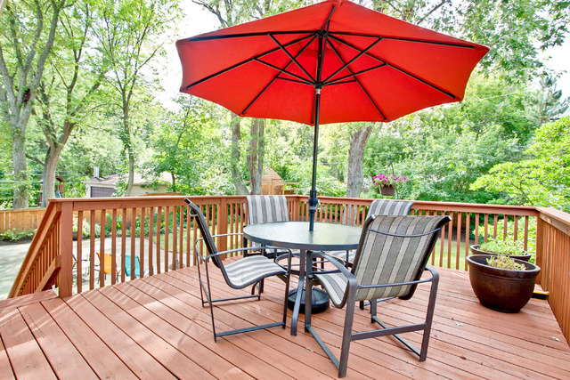 1212 Kenton Road Deerfield, IL 60015 - Photo 22 of 24 a view of deck with furniture and barbeque oven