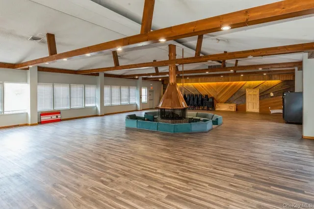 a view of a indoor swimming pool