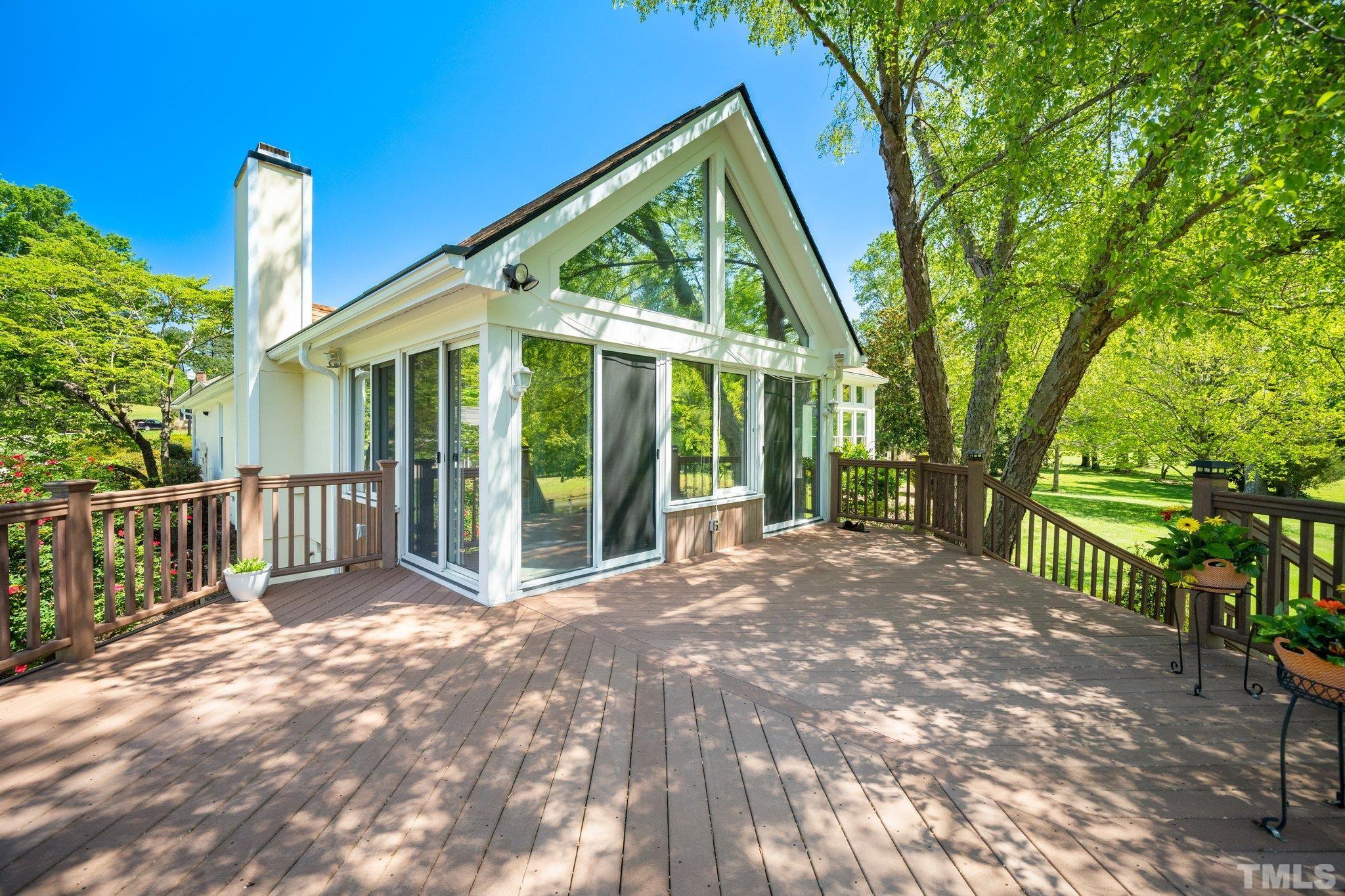 7801 Hogan Drive Wake Forest, NC 27587 - Photo 42 of 51 a view of backyard with green space