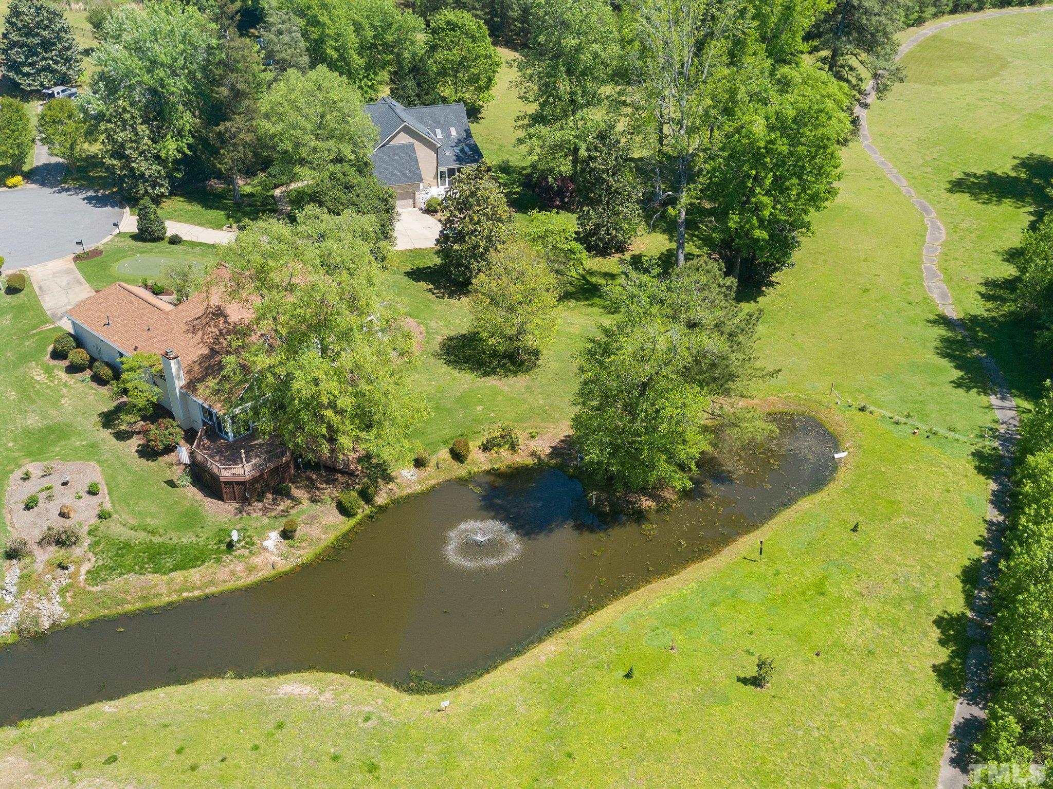 7801 Hogan Drive Wake Forest, NC 27587 - Photo 9 of 51 an aerial view of a residential houses with outdoor space